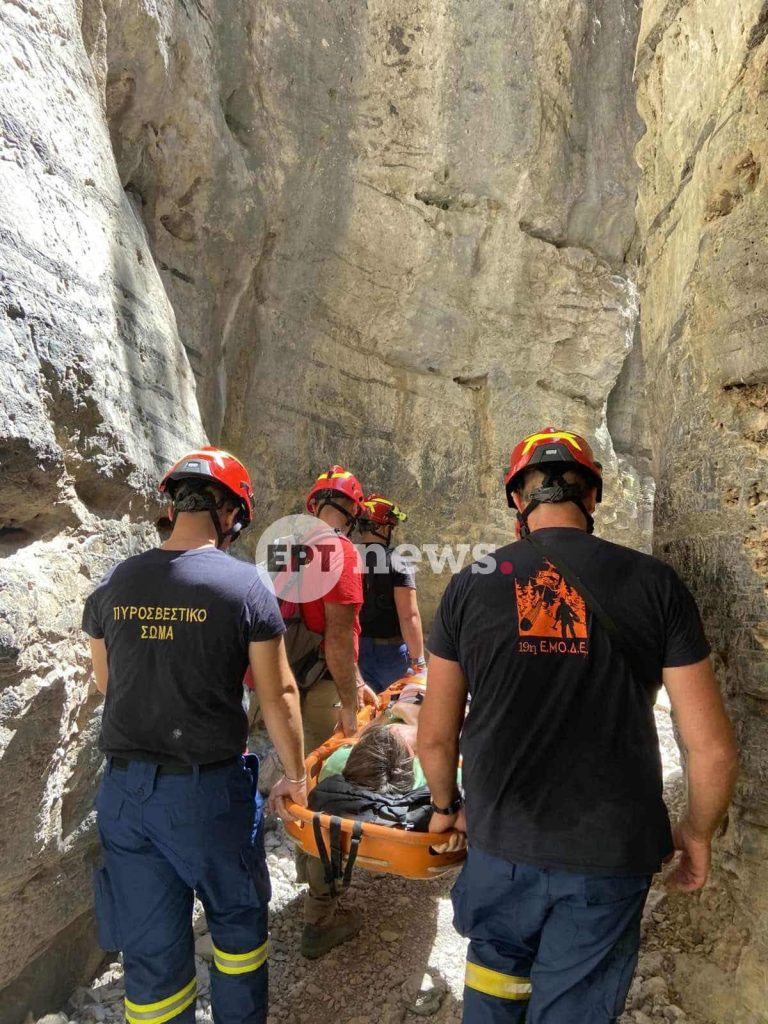 Χανιά: 47χρονος Γερμανός τουρίστας τραυματίστηκε στο φαράγγι της Ίμπρου – Επιχείρηση για τη μεταφορά του